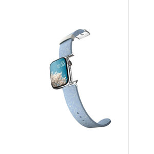 NEW MobyFox Smartwatch Band Sky Blue White Floral One Size
